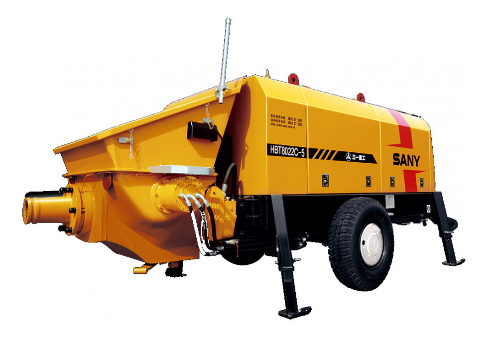 Стационарный бетононасос SANY HBT80 Стационарный бетононасос SANY HBT80
