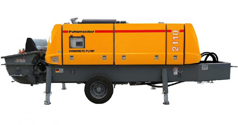 Стационарный дизельный бетононасос Putzmeister BSA 2110 HP D Стационарный дизельный бетононасос Putzmeister BSA 2110 HP D