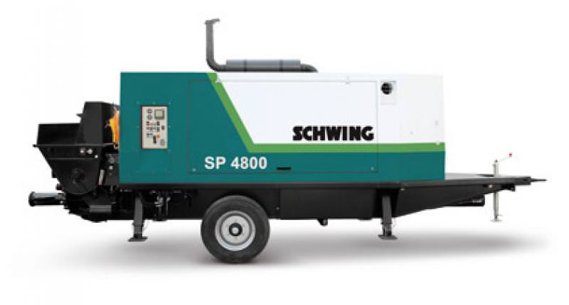 Стационарный бетононасос Schwing 4800