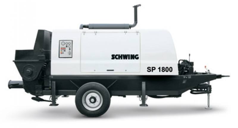 Стационарный дизельный бетононасос Schwing SP 1800 D