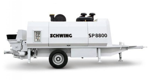 Стационарный дизельный (электрический) бетононасос Schwing SP 8800