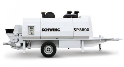 Стационарный бетононасос Schwing SP 8800