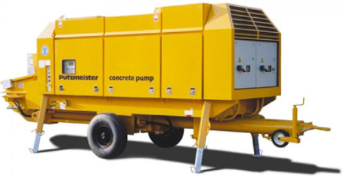 Стационарный дизельный бетононасос Putzmeister BSA 14000 HP D