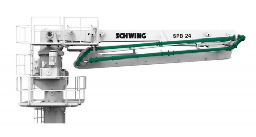 Гидравлическая бетонораспределительная стрела Schwing SPB 24